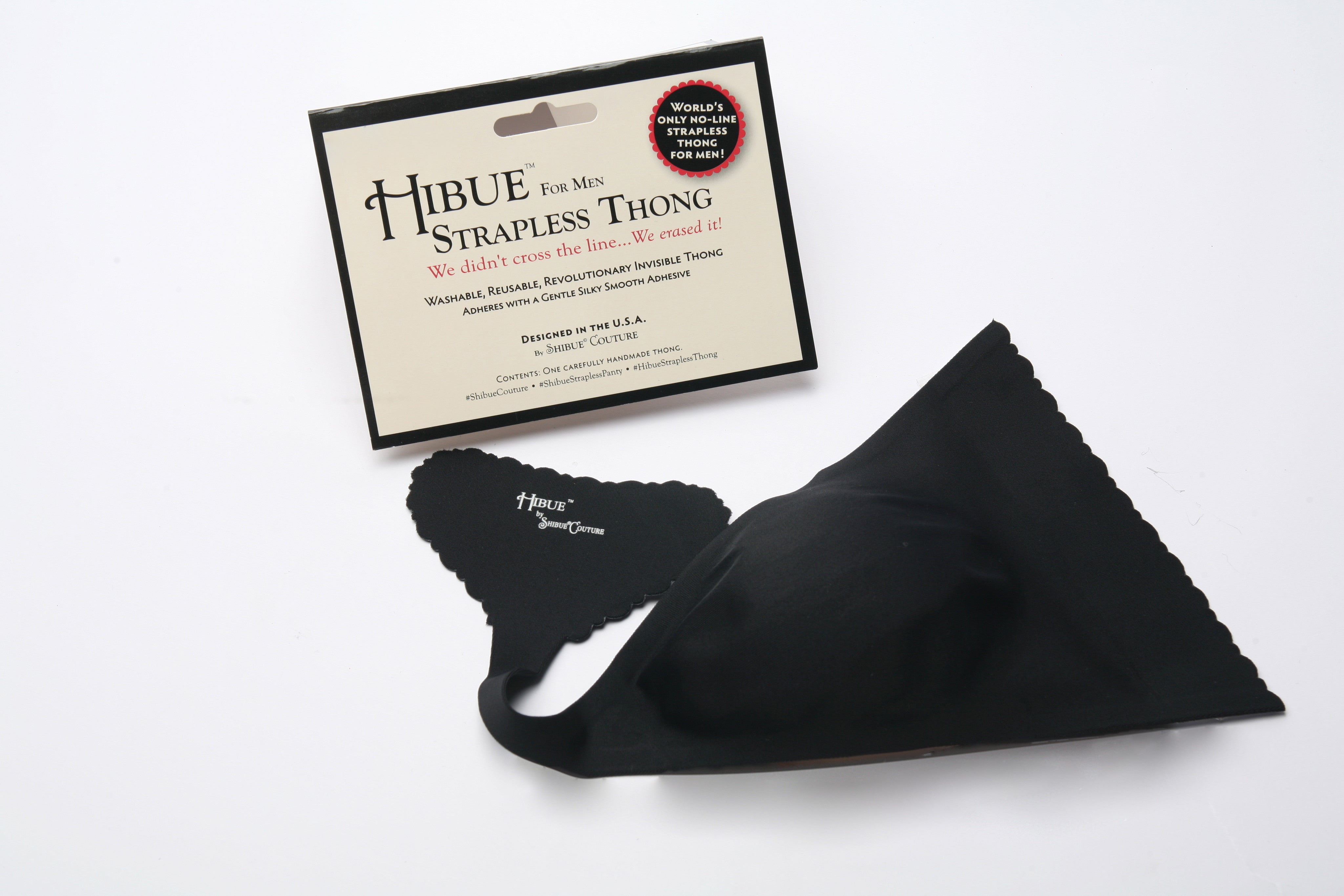 No-Line Classic Mens Hibue Strapless Thong – Shibue Couture
